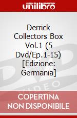 Derrick Collectors Box Vol.1 (5 Dvd/Ep.1-15) [Edizione: Germania] dvd