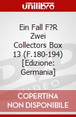 Ein Fall F?R Zwei Collectors Box 13 (F.180-194) [Edizione: Germania] dvd