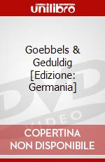Goebbels & Geduldig [Edizione: Germania] dvd