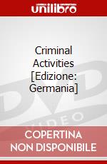 Criminal Activities [Edizione: Germania] dvd
