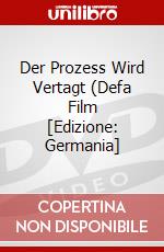 Der Prozess Wird Vertagt (Defa Film [Edizione: Germania] dvd