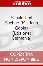 Schuld Und Suehne (Mit Jean Gabin) [Edizione: Germania] dvd