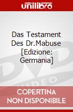 Das Testament Des Dr.Mabuse [Edizione: Germania] dvd