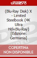 (Blu-Ray Disk) X - Limited Steelbook (4K Ultra Hd+Blu-Ray) [Edizione: Germania] brd