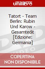 Tatort - Team Berlin: Rubin Und Karow - Gesamtedit [Edizione: Germania] dvd