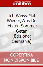 Ich Weiss Mal Wieder,Was Du Letzten Sommer Getan [Edizione: Germania] dvd