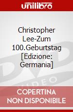 Christopher Lee-Zum 100.Geburtstag [Edizione: Germania] dvd