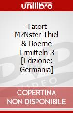 Tatort M?Nster-Thiel & Boerne Ermitteln 3 [Edizione: Germania] dvd