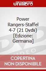 Power Rangers-Staffel 4-7 (21 Dvds) [Edizione: Germania] dvd