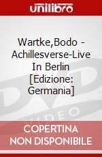 Wartke,Bodo - Achillesverse-Live In Berlin [Edizione: Germania] dvd
