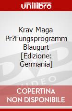 Krav Maga Pr?Fungsprogramm Blaugurt [Edizione: Germania] dvd