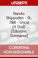 Naruto Shippuden - St. 7&8 - Uncut (4 Dvd) [Edizione: Germania] dvd