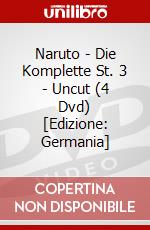 Naruto - Die Komplette St. 3 - Uncut (4 Dvd) [Edizione: Germania] dvd