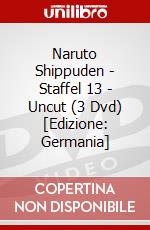 Naruto Shippuden - Staffel 13 - Uncut (3 Dvd) [Edizione: Germania] dvd