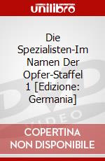 Die Spezialisten-Im Namen Der Opfer-Staffel 1 [Edizione: Germania] dvd