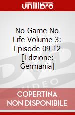 No Game No Life Volume 3: Episode 09-12 [Edizione: Germania] dvd