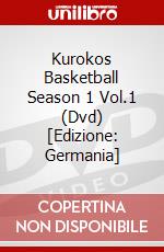 Kurokos Basketball Season 1 Vol.1 (Dvd) [Edizione: Germania] dvd