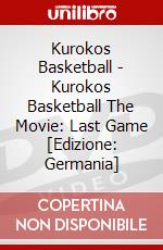 Kurokos Basketball - Kurokos Basketball The Movie: Last Game [Edizione: Germania] dvd