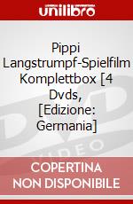 Pippi Langstrumpf-Spielfilm Komplettbox [4 Dvds, [Edizione: Germania] dvd