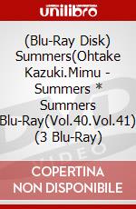(Blu-Ray Disk) Summers(Ohtake Kazuki.Mimu - Summers * Summers Blu-Ray(Vol.40.Vol.41) (3 Blu-Ray) brd