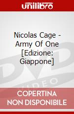 Nicolas Cage - Army Of One [Edizione: Giappone] dvd