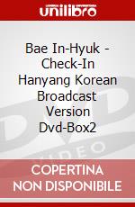 Bae In-Hyuk - Check-In Hanyang Korean Broadcast Version Dvd-Box2 dvd