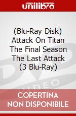(Blu-Ray Disk) Attack On Titan The Final Season The Last Attack (3 Blu-Ray) brd