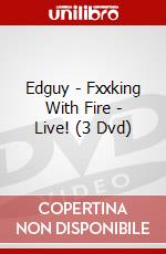 Edguy - Fxxking With Fire - Live! (3 Dvd) dvd