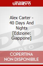 Alex Carter - 40 Days And Nights [Edizione: Giappone] dvd