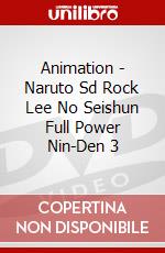Animation - Naruto Sd Rock Lee No Seishun Full Power Nin-Den 3 dvd