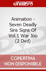 Animation - Seven Deadly Sins Signs Of Vol.1 War Jou (2 Dvd) dvd