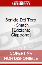 Benicio Del Toro - Snatch [Edizione: Giappone] dvd