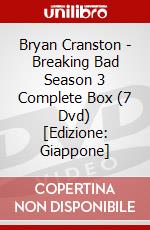 Bryan Cranston - Breaking Bad Season 3 Complete Box (7 Dvd) [Edizione: Giappone] dvd