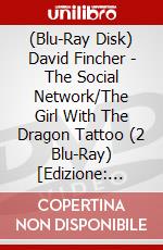 (Blu-Ray Disk) David Fincher - The Social Network/The Girl With The Dragon Tattoo (2 Blu-Ray) [Edizione: Giappone] brd