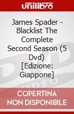 James Spader - Blacklist The Complete Second Season (5 Dvd) [Edizione: Giappone] dvd