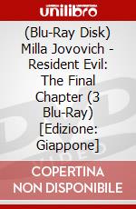 (Blu-Ray Disk) Milla Jovovich - Resident Evil: The Final Chapter (3 Blu-Ray) [Edizione: Giappone] brd
