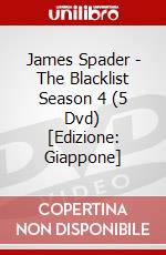 James Spader - The Blacklist Season 4 (5 Dvd) [Edizione: Giappone] dvd