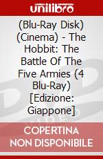 (Blu-Ray Disk) (Cinema) - The Hobbit: The Battle Of The Five Armies (4 Blu-Ray) [Edizione: Giappone] brd