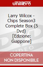 Larry Wilcox - Chips Season3 Complete Box (5 Dvd) [Edizione: Giappone] dvd