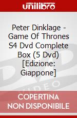 Peter Dinklage - Game Of Thrones S4 Dvd Complete Box (5 Dvd) [Edizione: Giappone] dvd