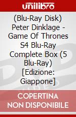 (Blu-Ray Disk) Peter Dinklage - Game Of Thrones S4 Blu-Ray Complete Box (5 Blu-Ray) [Edizione: Giappone] brd