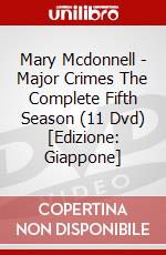 Mary Mcdonnell - Major Crimes The Complete Fifth Season (11 Dvd) [Edizione: Giappone] dvd