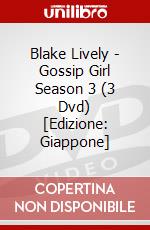 Blake Lively - Gossip Girl Season 3 (3 Dvd) [Edizione: Giappone] dvd
