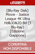 (Blu-Ray Disk) Movie - Justice League 4K Ultra Hd&3D&2D Bd (3 Blu-Ray) [Edizione: Giappone] brd