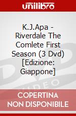K.J.Apa - Riverdale The Comlete First Season (3 Dvd) [Edizione: Giappone] dvd