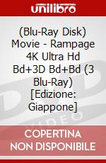 (Blu-Ray Disk) Movie - Rampage 4K Ultra Hd Bd+3D Bd+Bd (3 Blu-Ray) [Edizione: Giappone] brd