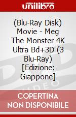 (Blu-Ray Disk) Movie - Meg The Monster 4K Ultra Bd+3D (3 Blu-Ray) [Edizione: Giappone] brd