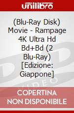 (Blu-Ray Disk) Movie - Rampage 4K Ultra Hd Bd+Bd (2 Blu-Ray) [Edizione: Giappone] brd