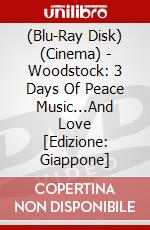 (Blu-Ray Disk) (Cinema) - Woodstock: 3 Days Of Peace Music...And Love [Edizione: Giappone] brd