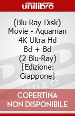 (Blu-Ray Disk) Movie - Aquaman 4K Ultra Hd Bd + Bd (2 Blu-Ray) [Edizione: Giappone] brd